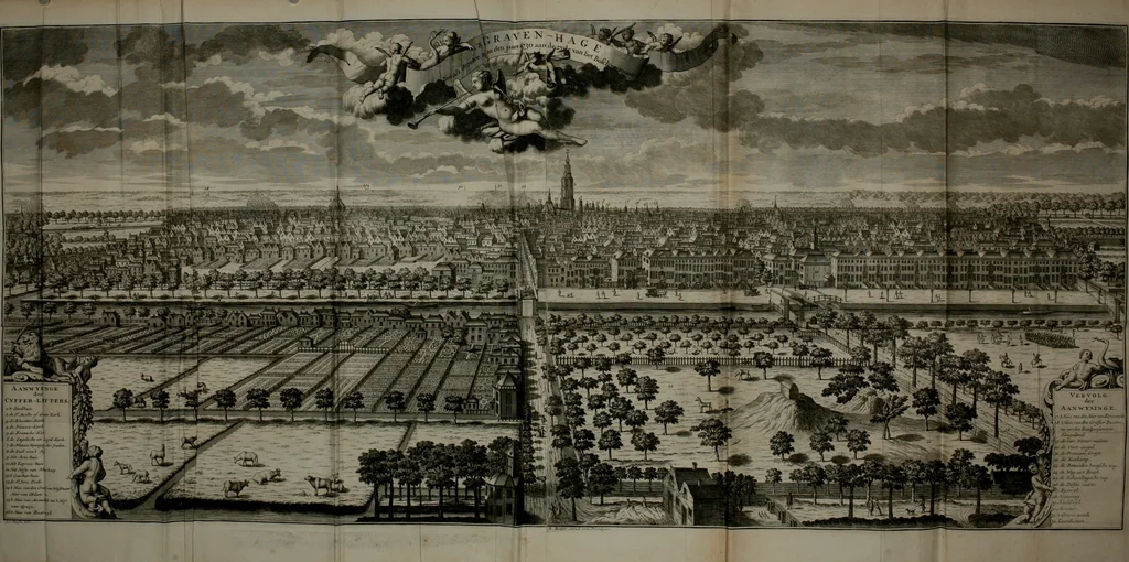 An illustration from Beschryving van's Graven-hage, 1730, leaf 129