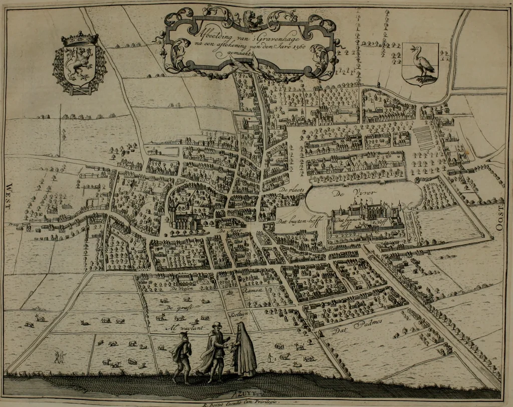 An illustration from Beschryving van's Graven-hage, 1730, leaf 145