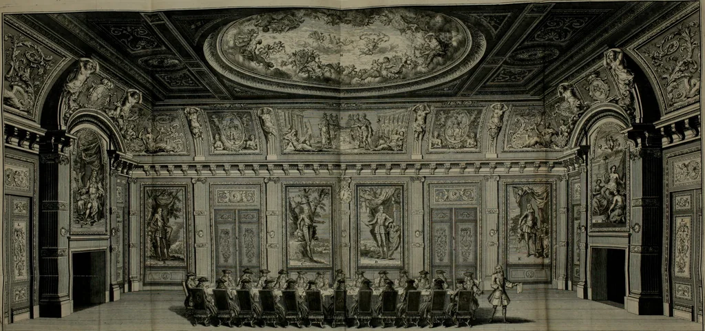 An illustration from Beschryving van's Graven-hage, 1730, leaf 207