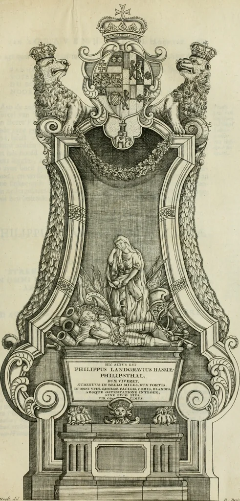 An illustration from Beschryving van's Graven-hage, 1730, leaf 386