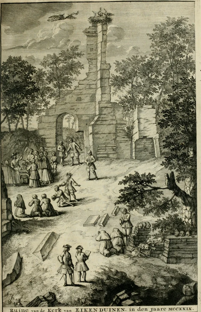 An illustration from Beschryving van's Graven-hage, 1730, leaf 72