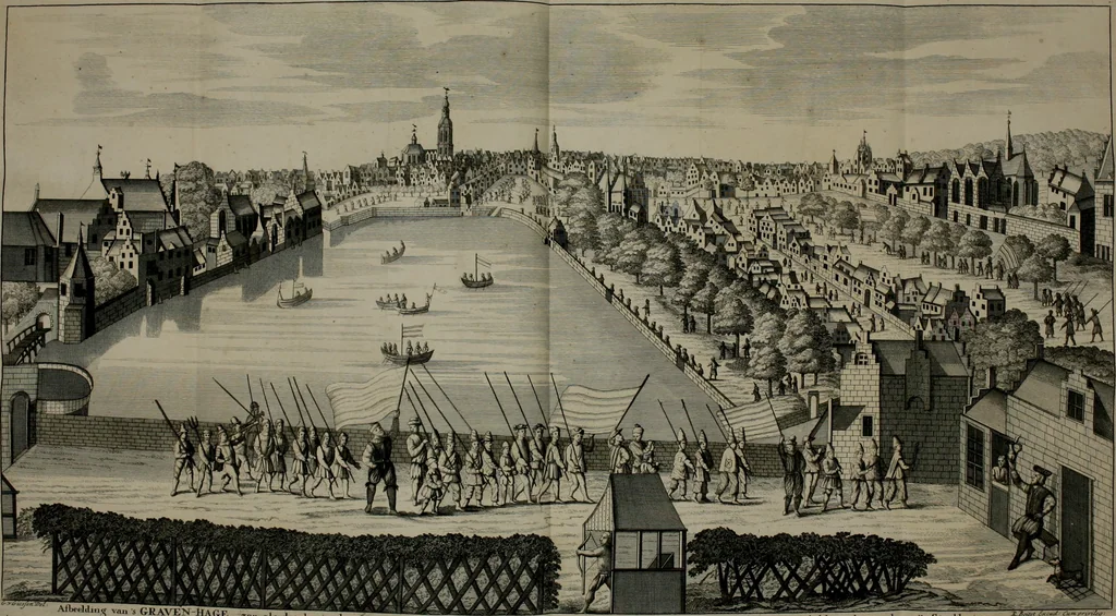 An illustration from Beschryving van's Graven-hage, 1730, leaf 101
