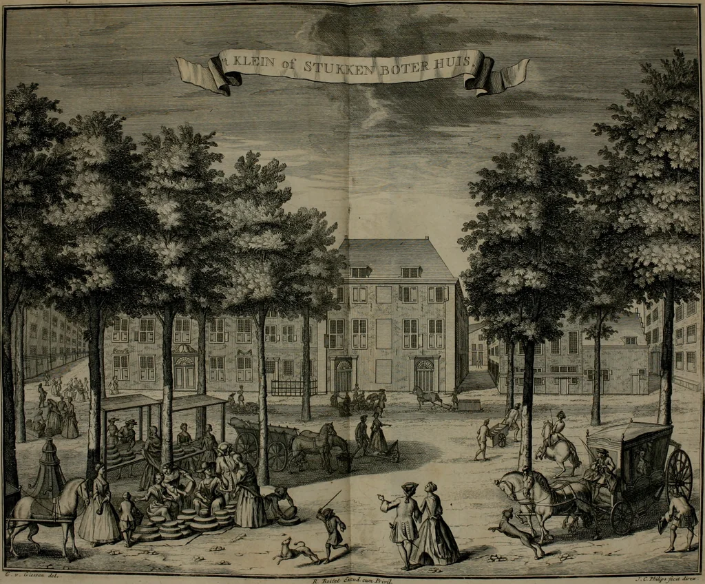 An illustration from Beschryving van's Graven-hage, 1730, leaf 159