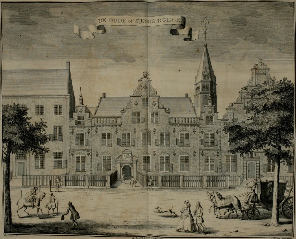An illustration from Beschryving van's Graven-hage, 1730, leaf 205