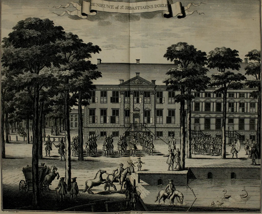 An illustration from Beschryving van's Graven-hage, 1730, leaf 237