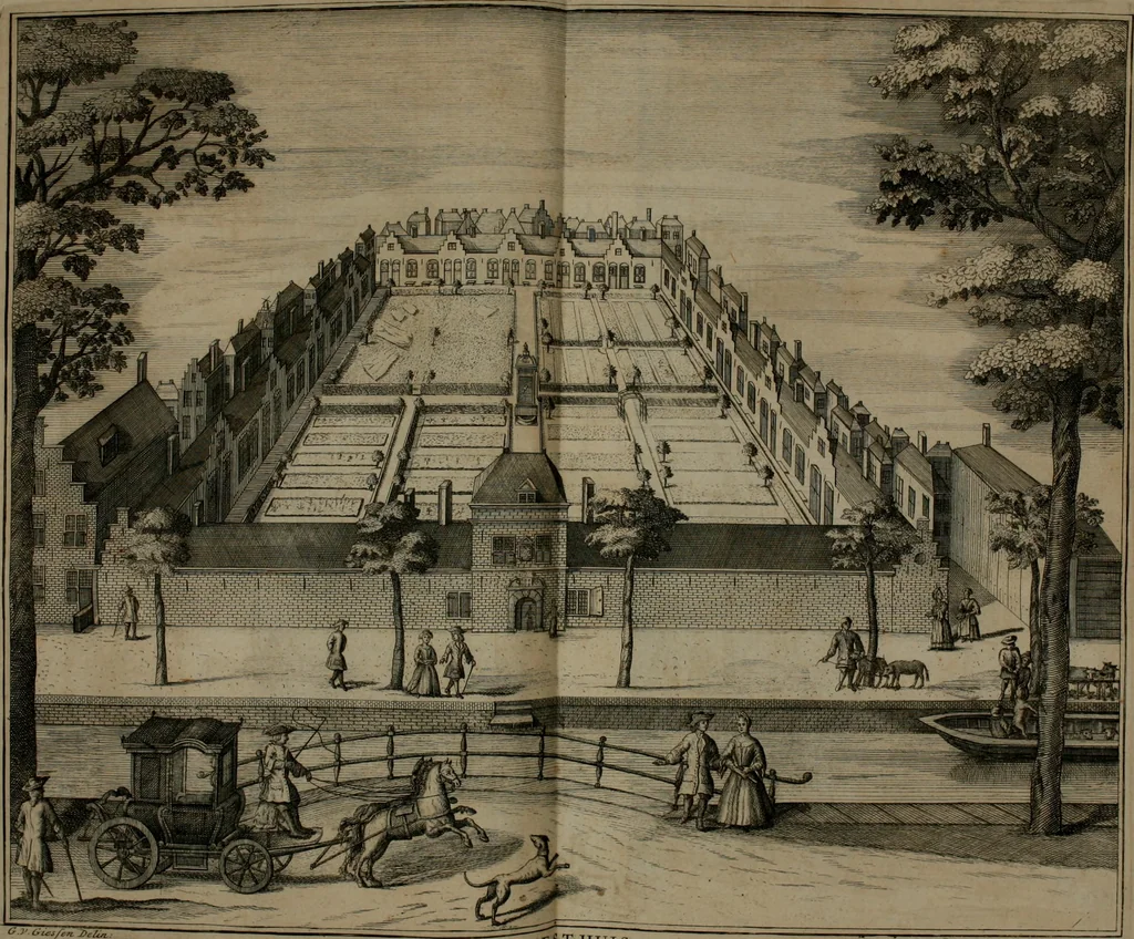 An illustration from Beschryving van's Graven-hage, 1730, leaf 61