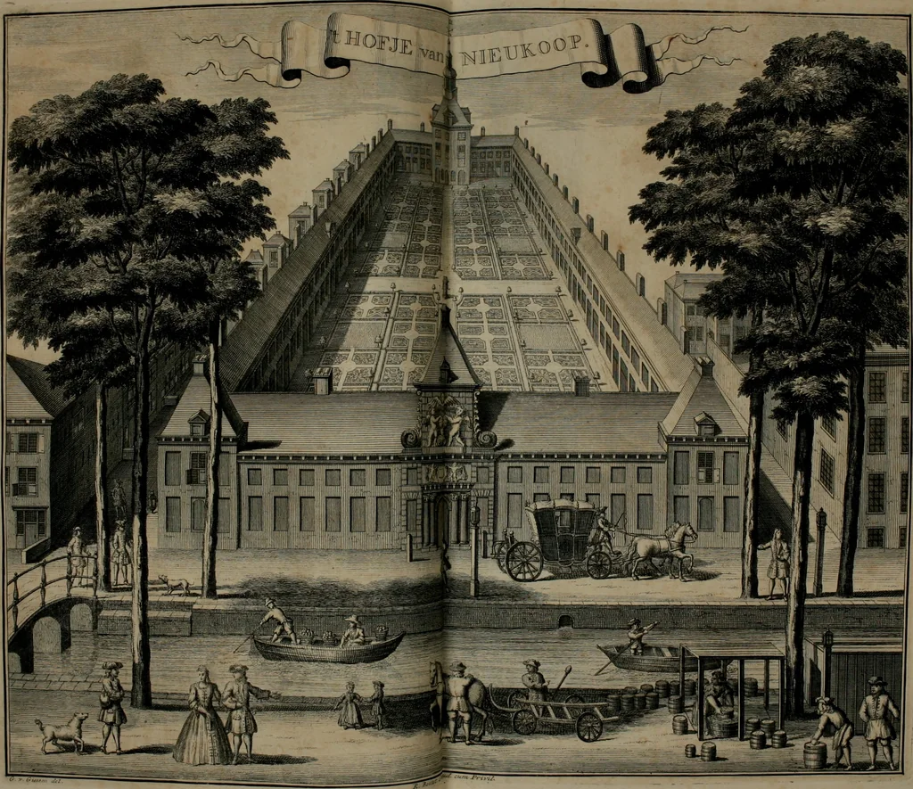 An illustration from Beschryving van's Graven-hage, 1730, leaf 75