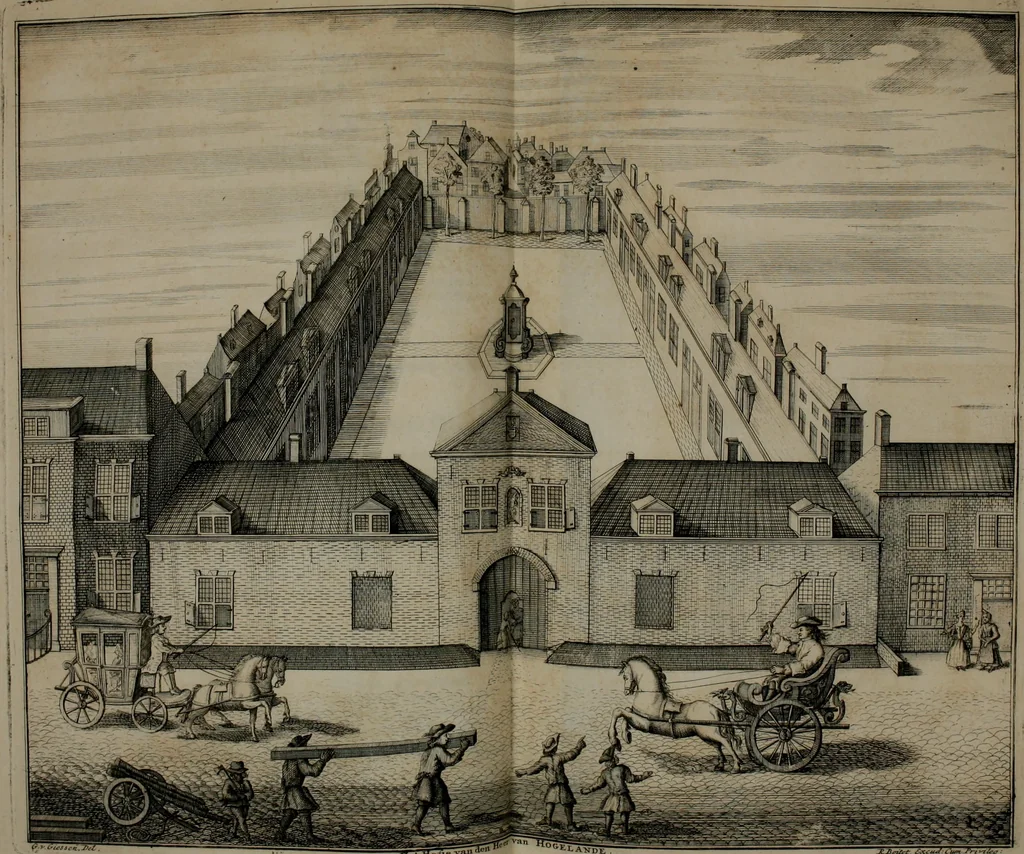 An illustration from Beschryving van's Graven-hage, 1730, leaf 89