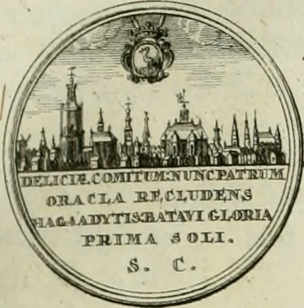 An illustration from Beschryving van's Graven-hage, 1730, leaf 108