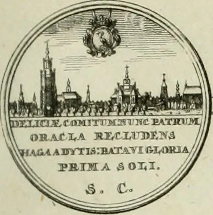 An illustration from Beschryving van's Graven-hage, 1730, leaf 108