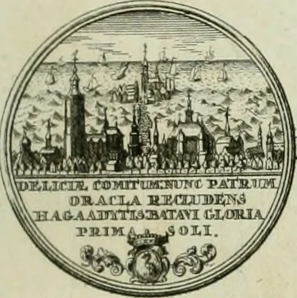 An illustration from Beschryving van's Graven-hage, 1730, leaf 108