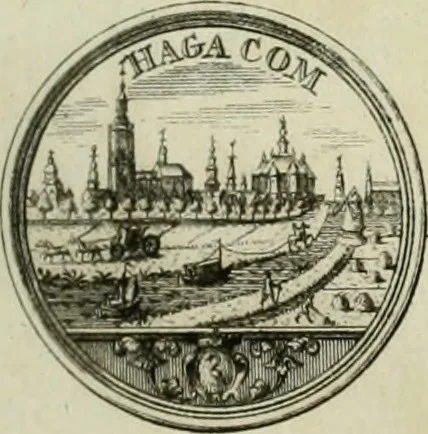 An illustration from Beschryving van's Graven-hage, 1730, leaf 108