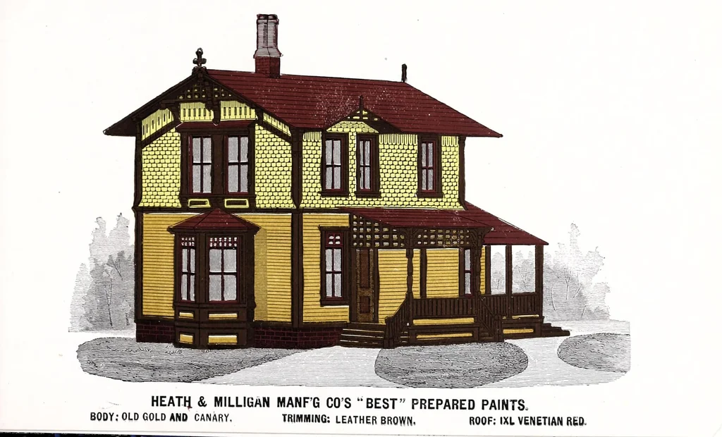 An illustration from Best prepared paints : ready for use., 1880, leaf 19