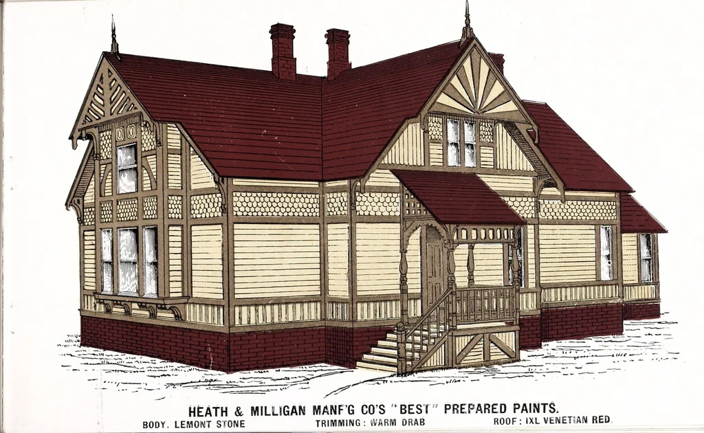 An illustration from Best prepared paints : ready for use., 1880, leaf 23