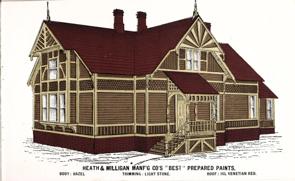 An illustration from Best prepared paints : ready for use., 1880, leaf 7