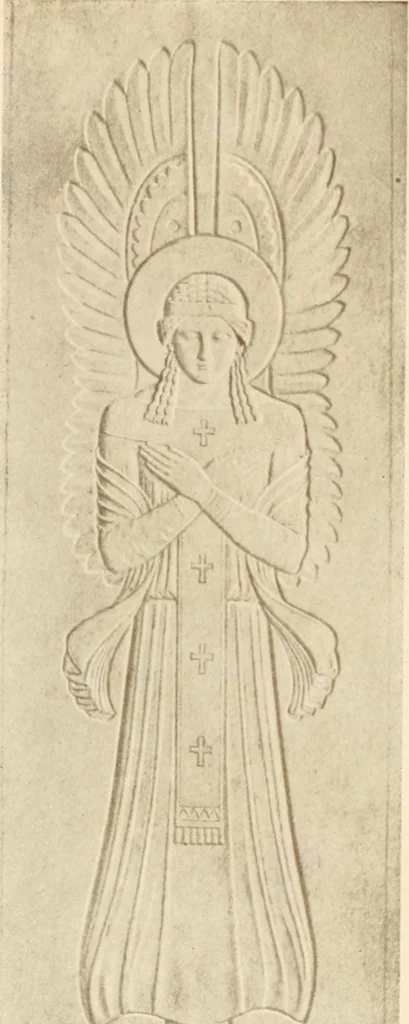 An illustration from Beuroner Kunst; eine Ausdrucksform der christlichen Mystik, 1921, leaf 167