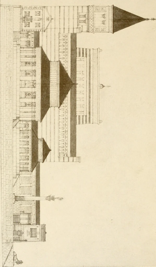 An illustration from Beuroner Kunst; eine Ausdrucksform der christlichen Mystik, 1921, leaf 175