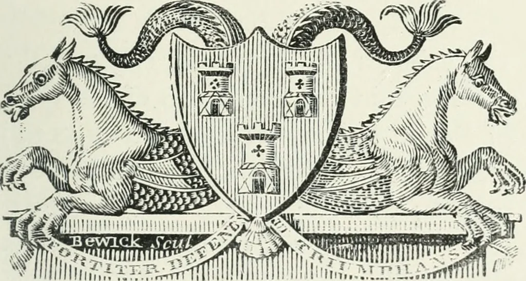 An illustration from The Bewick collector. A descriptive catalogue of the works of Thomas and John Bewick; including cuts, in various states, for books and pamphlets, private gentlemen, public companies, exhibitions, races, newspapers, shop cards, invoice heads, bar bills, coal certificates, broadsides, and other miscellaneous purposes, and wood blocks. With an appendix of portraits, autographs, works of pupils, &c. &c. The whole described from the originals contained in the largest and most perfect collection ever formed, and illustrated with a hundred and twelve cuts, 1866, leaf 320