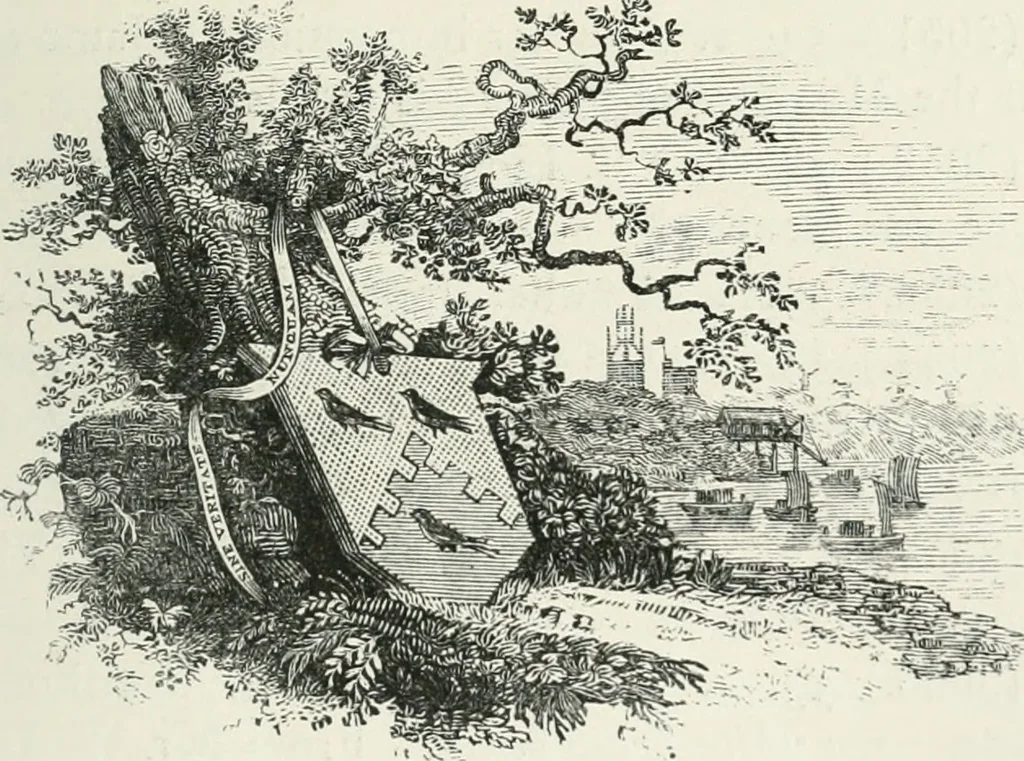 An illustration from The Bewick collector. A descriptive catalogue of the works of Thomas and John Bewick; including cuts, in various states, for books and pamphlets, private gentlemen, public companies, exhibitions, races, newspapers, shop cards, invoice heads, bar bills, coal certificates, broadsides, and other miscellaneous purposes, and wood blocks. With an appendix of portraits, autographs, works of pupils, &c. &c. The whole described from the originals contained in the largest and most perfect collection ever formed, and illustrated with a hundred and twelve cuts, 1866, leaf 344
