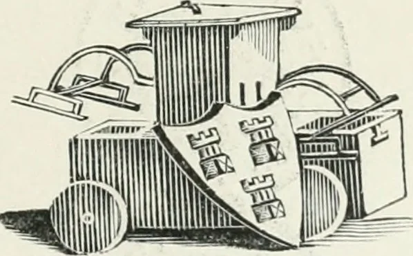 An illustration from The Bewick collector. A descriptive catalogue of the works of Thomas and John Bewick; including cuts, in various states, for books and pamphlets, private gentlemen, public companies, exhibitions, races, newspapers, shop cards, invoice heads, bar bills, coal certificates, broadsides, and other miscellaneous purposes, and wood blocks. With an appendix of portraits, autographs, works of pupils, &c. &c. The whole described from the originals contained in the largest and most perfect collection ever formed, and illustrated with a hundred and twelve cuts, 1866, leaf 356