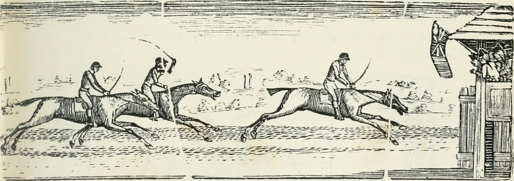 An illustration from The Bewick collector. A descriptive catalogue of the works of Thomas and John Bewick; including cuts, in various states, for books and pamphlets, private gentlemen, public companies, exhibitions, races, newspapers, shop cards, invoice heads, bar bills, coal certificates, broadsides, and other miscellaneous purposes, and wood blocks. With an appendix of portraits, autographs, works of pupils, &c. &c. The whole described from the originals contained in the largest and most perfect collection ever formed, and illustrated with a hundred and twelve cuts, 1866, leaf 372