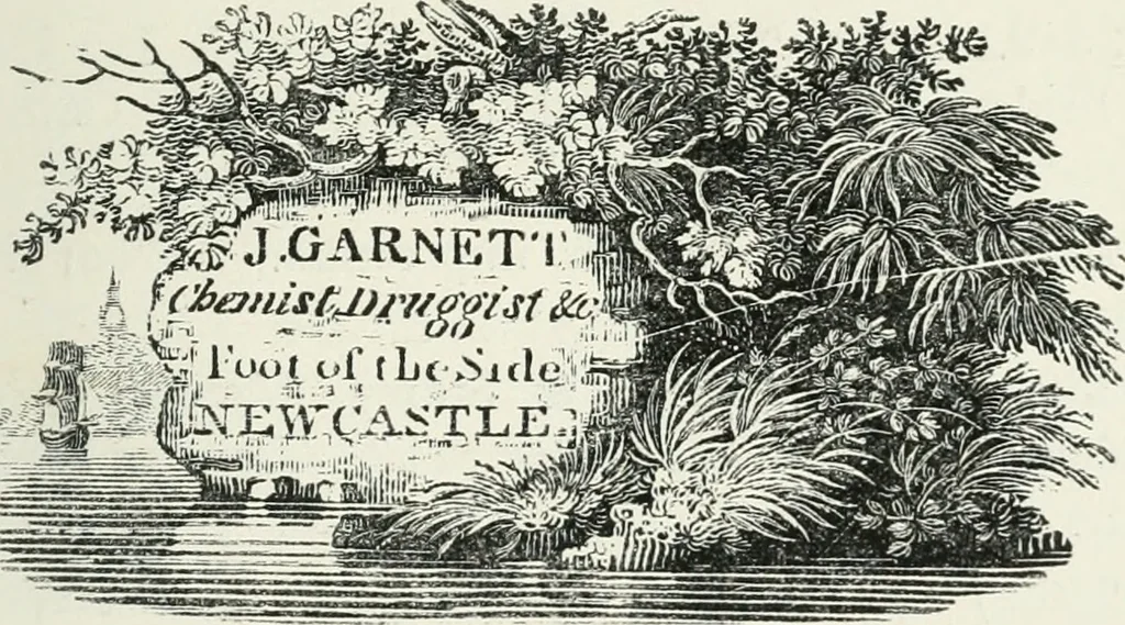 An illustration from The Bewick collector. A descriptive catalogue of the works of Thomas and John Bewick; including cuts, in various states, for books and pamphlets, private gentlemen, public companies, exhibitions, races, newspapers, shop cards, invoice heads, bar bills, coal certificates, broadsides, and other miscellaneous purposes, and wood blocks. With an appendix of portraits, autographs, works of pupils, &c. &c. The whole described from the originals contained in the largest and most perfect collection ever formed, and illustrated with a hundred and twelve cuts, 1866, leaf 382