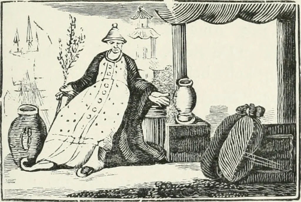 An illustration from The Bewick collector. A descriptive catalogue of the works of Thomas and John Bewick; including cuts, in various states, for books and pamphlets, private gentlemen, public companies, exhibitions, races, newspapers, shop cards, invoice heads, bar bills, coal certificates, broadsides, and other miscellaneous purposes, and wood blocks. With an appendix of portraits, autographs, works of pupils, &c. &c. The whole described from the originals contained in the largest and most perfect collection ever formed, and illustrated with a hundred and twelve cuts, 1866, leaf 394