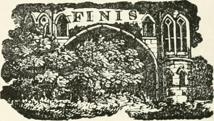 An illustration from The Bewick collector. A descriptive catalogue of the works of Thomas and John Bewick; including cuts, in various states, for books and pamphlets, private gentlemen, public companies, exhibitions, races, newspapers, shop cards, invoice heads, bar bills, coal certificates, broadsides, and other miscellaneous purposes, and wood blocks. With an appendix of portraits, autographs, works of pupils, &c. &c. The whole described from the originals contained in the largest and most perfect collection ever formed, and illustrated with a hundred and twelve cuts, 1866, leaf 591