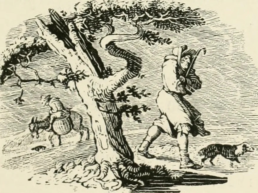 An illustration from The Bewick collector : a supplement to a descriptive catalogue of the works of Thomas and John Bewick : consisting of additions to the various divisions of cuts, wood blocks, etc. ..., 1868, leaf 234