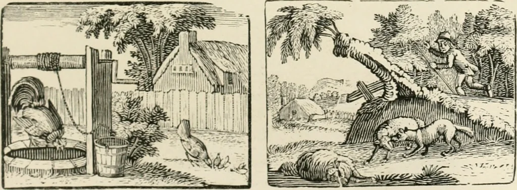 An illustration from The Bewick collector : a supplement to a descriptive catalogue of the works of Thomas and John Bewick : consisting of additions to the various divisions of cuts, wood blocks, etc. ..., 1868, leaf 278