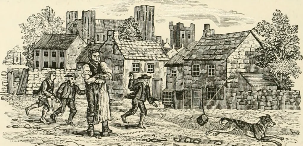 An illustration from The Bewick collector : a supplement to a descriptive catalogue of the works of Thomas and John Bewick : consisting of additions to the various divisions of cuts, wood blocks, etc. ..., 1868, leaf 281