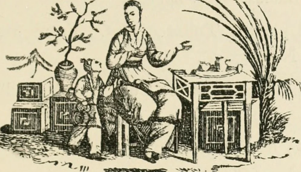 An illustration from The Bewick collector : a supplement to a descriptive catalogue of the works of Thomas and John Bewick : consisting of additions to the various divisions of cuts, wood blocks, etc. ..., 1868, leaf 296