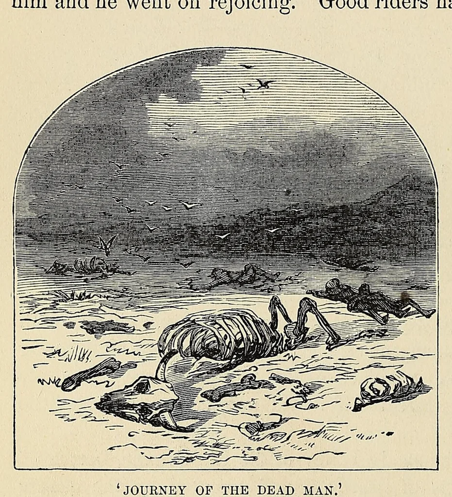 An illustration from Beyond the Mississippi : from the great river to the great ocean : life and adventure on the prairies, mountains, and Pacific coast, 1869, leaf 284