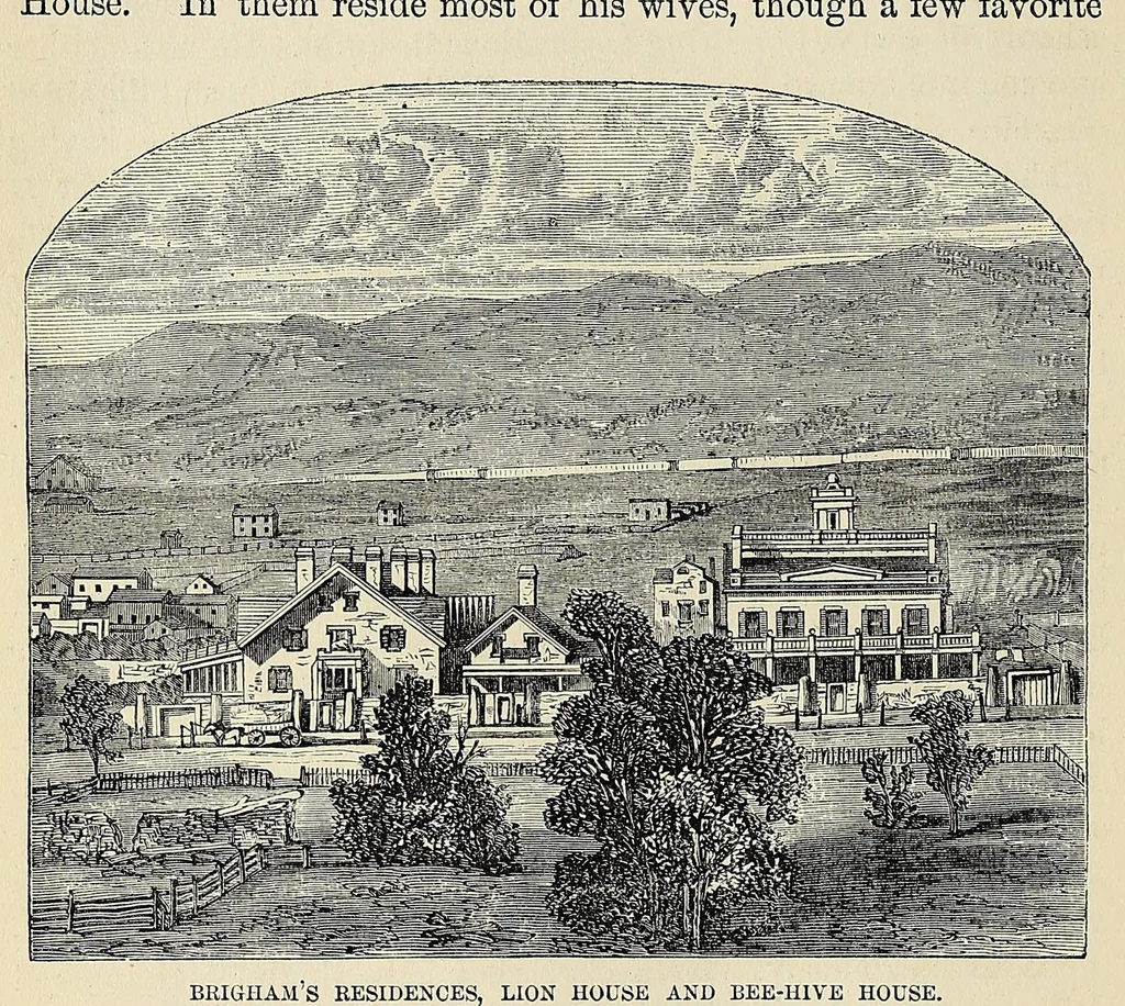 An illustration from Beyond the Mississippi : from the great river to the great ocean : life and adventure on the prairies, mountains, and Pacific coast, 1869, leaf 396
