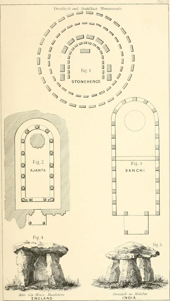 An illustration from The Bhilsa topes; or, Buddhist monuments of central India:, 1854, leaf 410