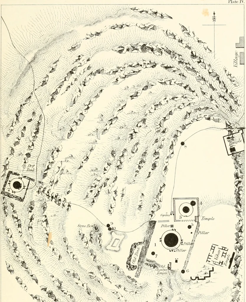 An illustration from The Bhilsa topes; or, Buddhist monuments of central India:, 1854, leaf 414