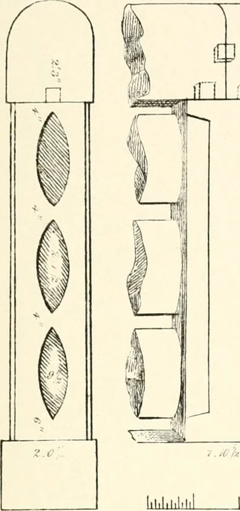 An illustration from The Bhilsa topes; or, Buddhist monuments of central India:, 1854, leaf 426