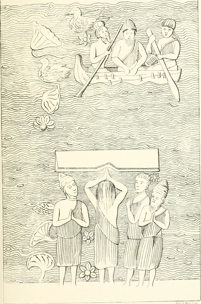 An illustration from The Bhilsa topes; or, Buddhist monuments of central India:, 1854, leaf 430