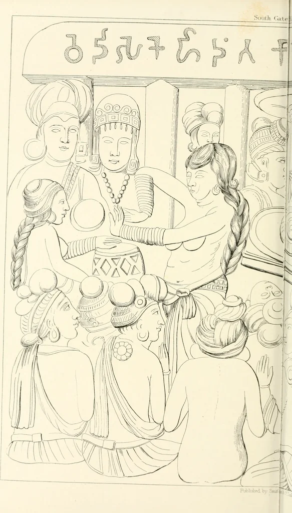 An illustration from The Bhilsa topes; or, Buddhist monuments of central India:, 1854, leaf 433