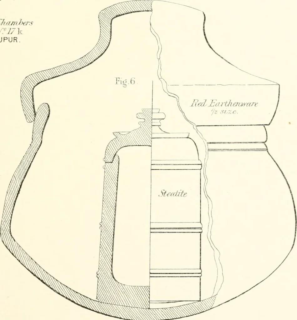 An illustration from The Bhilsa topes; or, Buddhist monuments of central India:, 1854, leaf 470