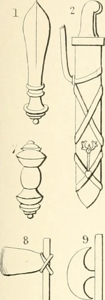 An illustration from The Bhilsa topes; or, Buddhist monuments of central India:, 1854, leaf 476