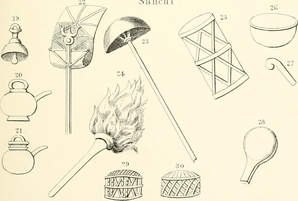 An illustration from The Bhilsa topes; or, Buddhist monuments of central India:, 1854, leaf 476