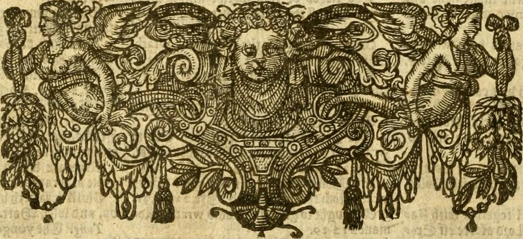 An illustration from The Bible, 1606, leaf 1349