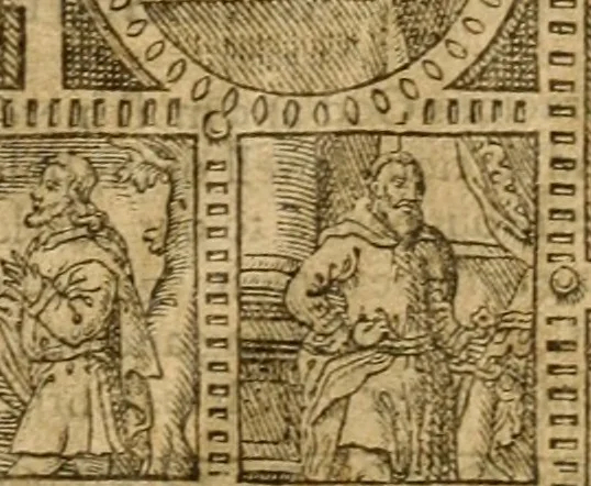 An illustration from The Bible, 1606, leaf 2