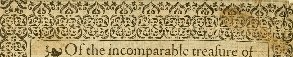 An illustration from The Bible, 1606, leaf 3