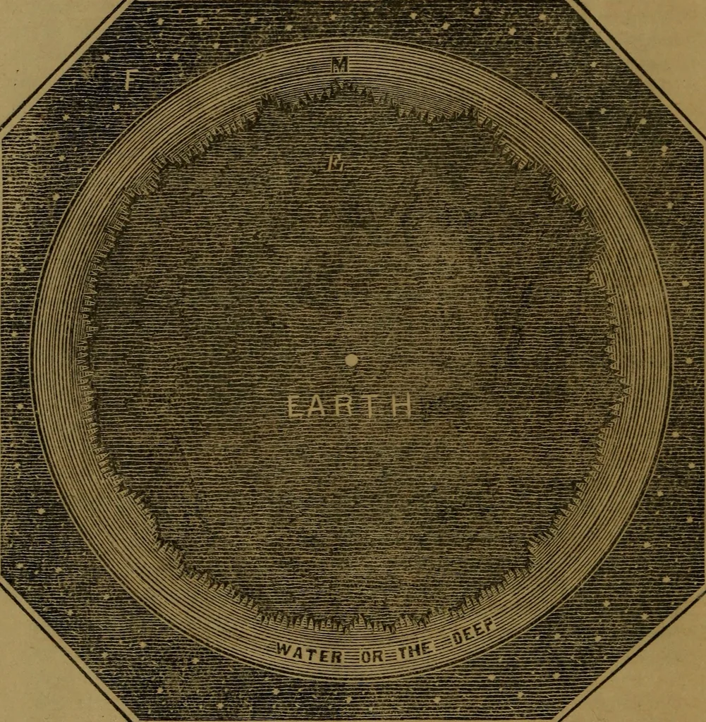 An illustration from Bible astronomy; or, The little book on the mysteries and wonder of the rise and fall of Babylon, 1853, leaf 21
