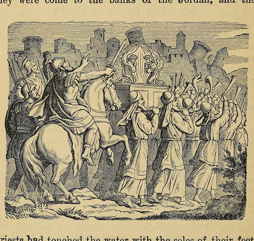 An illustration from [Bible history : history of the Old Testament, 1893, leaf 148