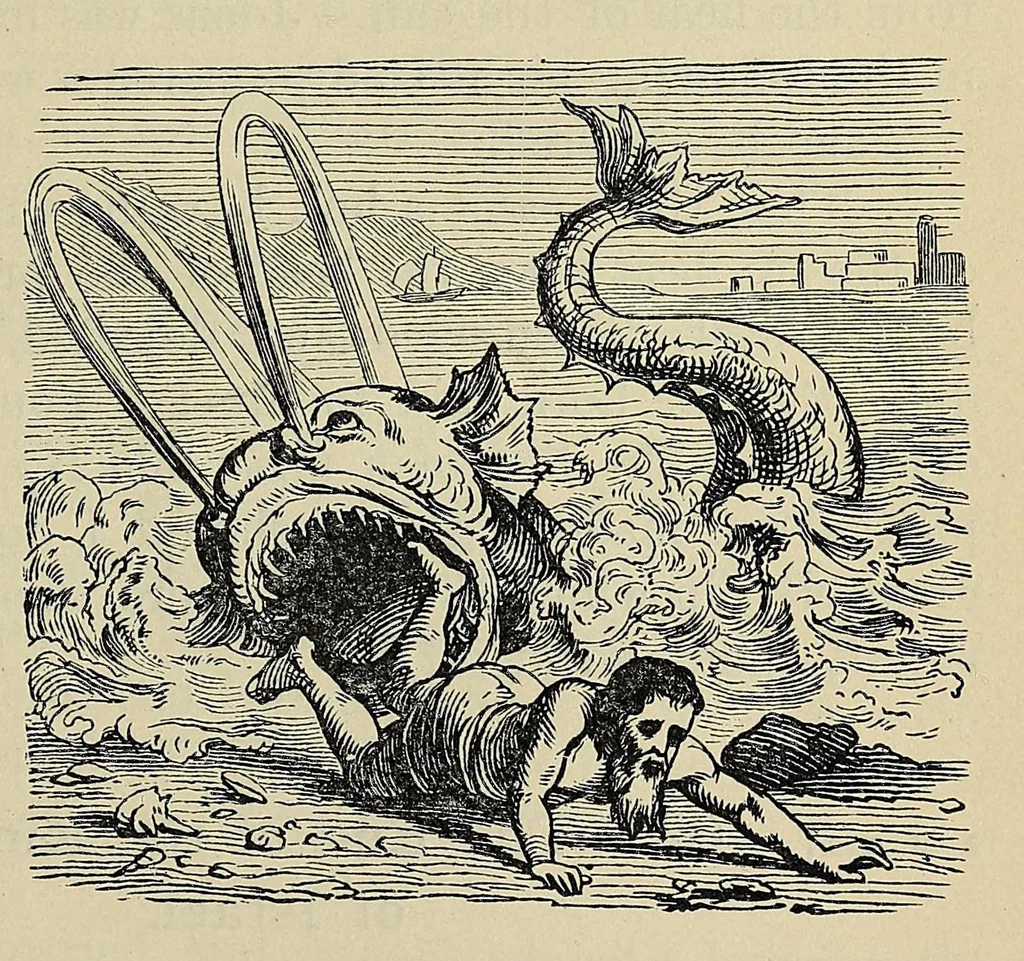 An illustration from [Bible history : history of the Old Testament, 1893, leaf 251
