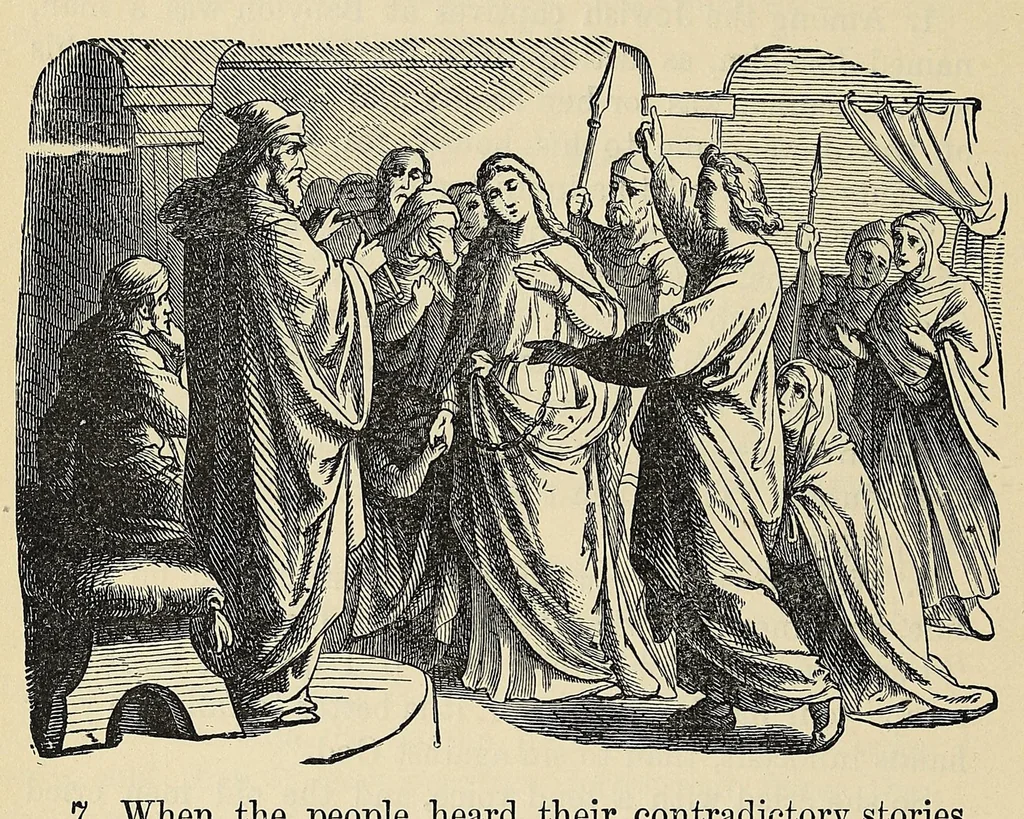 An illustration from [Bible history : history of the Old Testament, 1893, leaf 286