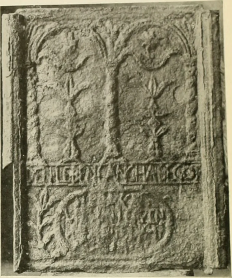 An illustration from The Bible in iron:, 1914, leaf 10